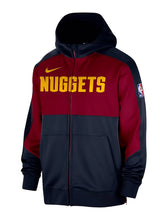 Denver Nuggets Nike Authentic On Court Showtime Performance Full Zip Hoodie